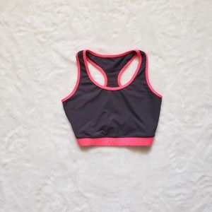 Hot Pink and Grey Sports Bra like NEW!!